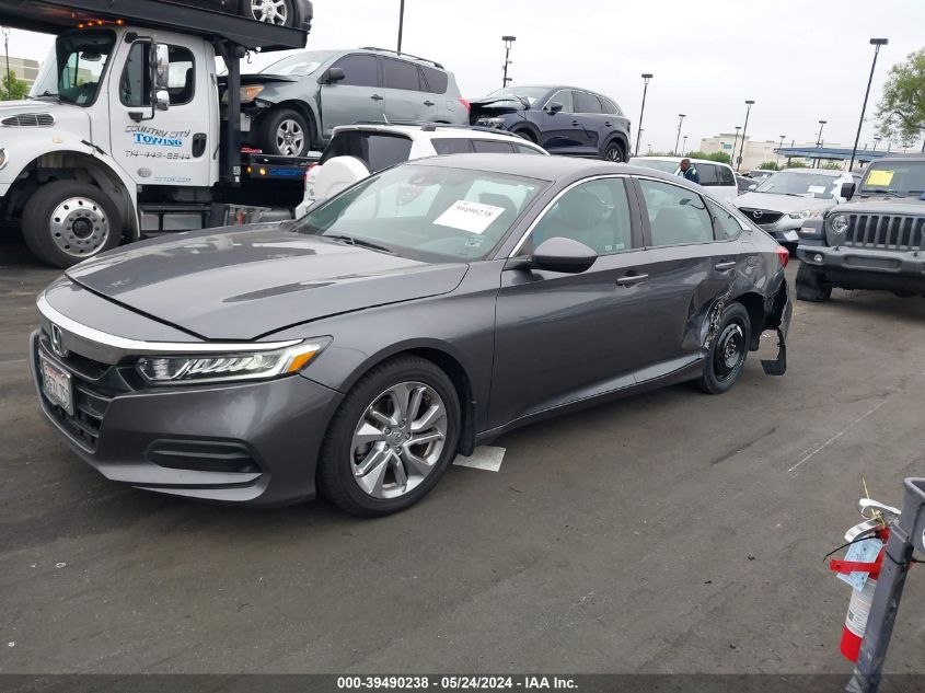 2018 Honda Accord Lx VIN: 1HGCV1F18JA124826 Lot: 39490238