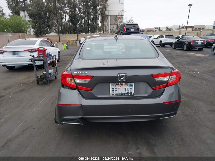 2018 Honda Accord Lx VIN: 1HGCV1F18JA124826 Lot: 39490238