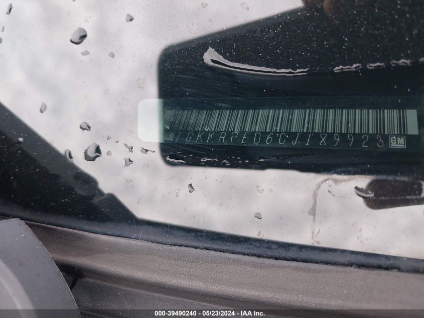 2012 GMC Acadia Sle VIN: 1GKKRPED6CJ189923 Lot: 39490240