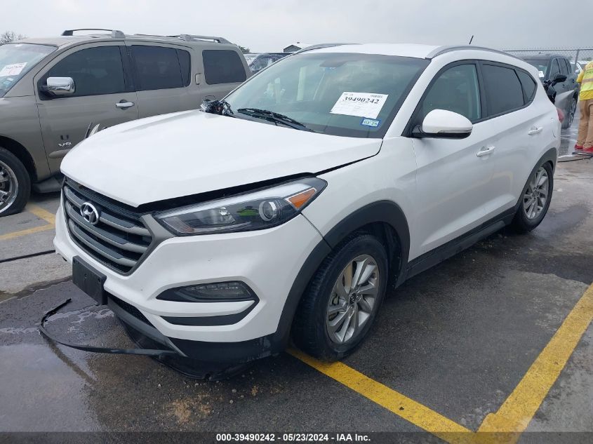 2016 Hyundai Tucson Eco VIN: KM8J33A23GU145724 Lot: 39490242