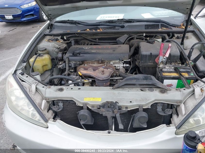 2003 Toyota Camry Le VIN: JTDBE32K630242001 Lot: 39490245