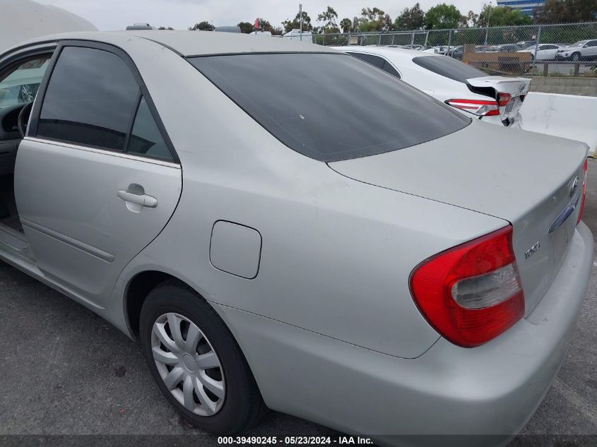 2003 Toyota Camry Le VIN: JTDBE32K630242001 Lot: 39490245