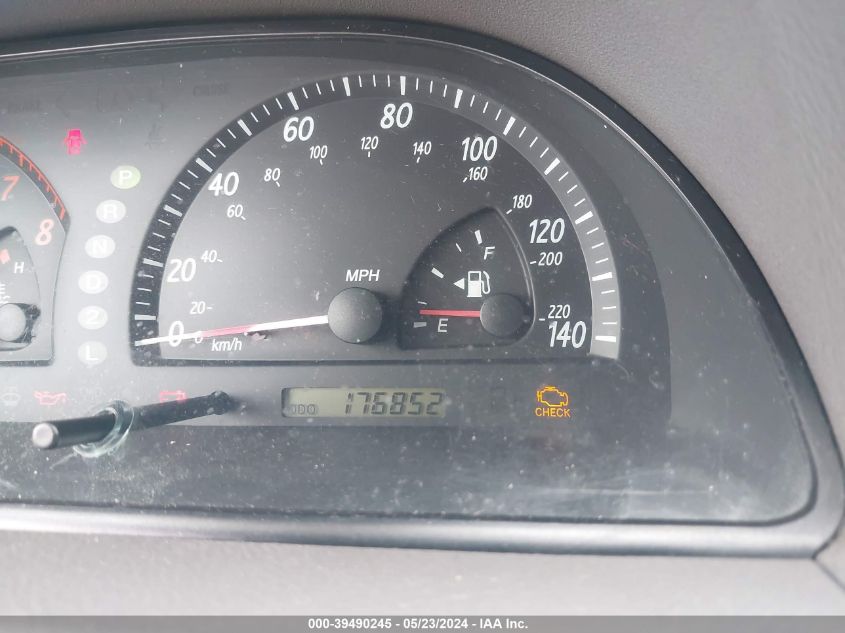 2003 Toyota Camry Le VIN: JTDBE32K630242001 Lot: 39490245