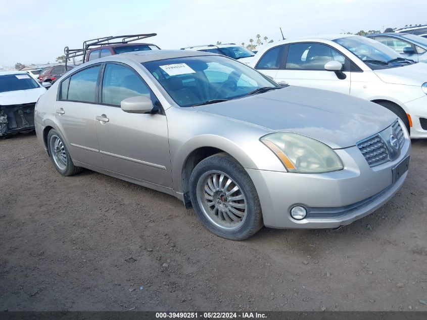 2005 Nissan Maxima 3.5 Sl VIN: 1N4BA41E55C853237 Lot: 39490251