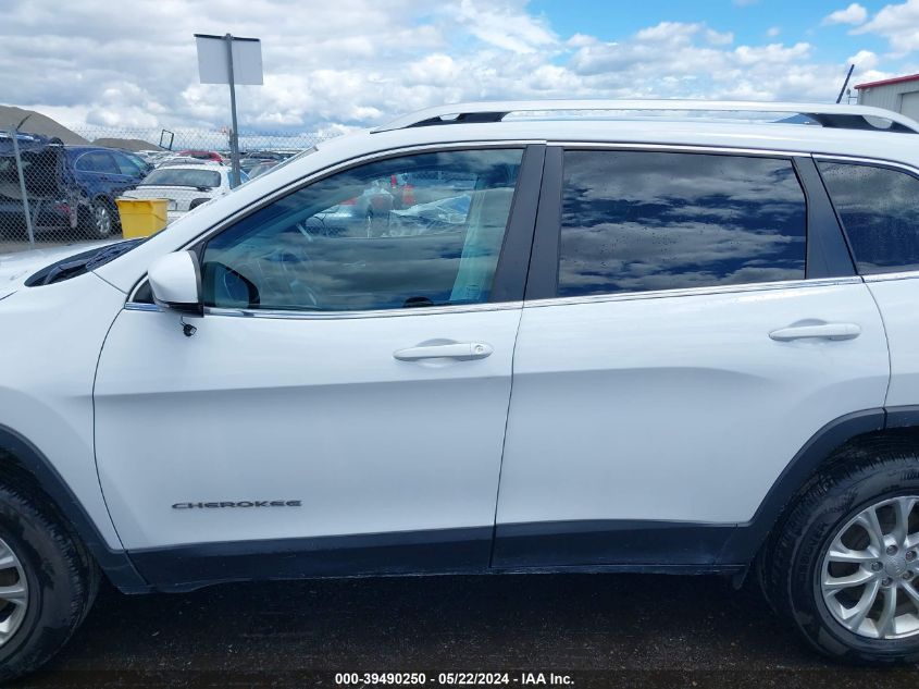 2019 Jeep Cherokee Latitude 4X4 VIN: 1C4PJMCB1KD355786 Lot: 39490250