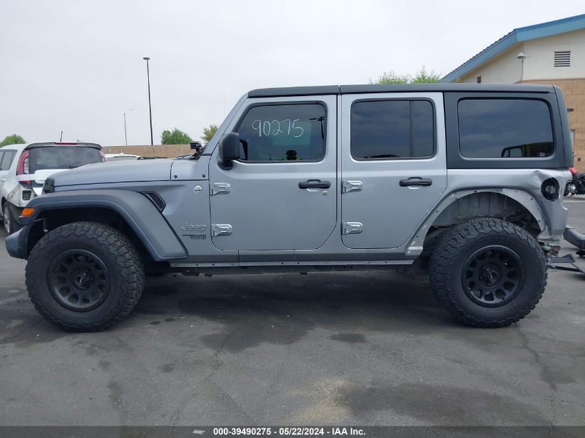 2018 Jeep Wrangler Unlimited Sport S 4X4 VIN: 1C4HJXDG3JW228301 Lot: 39490275