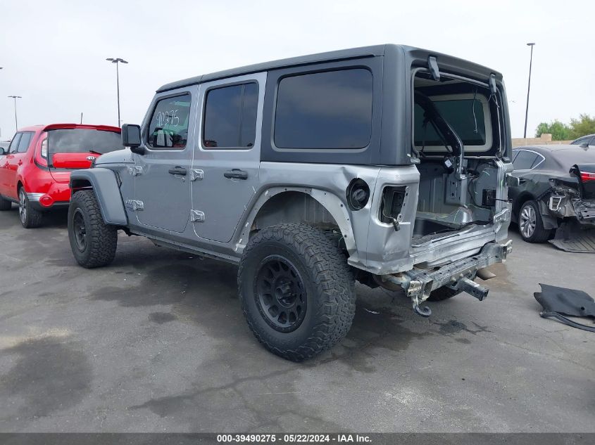 2018 Jeep Wrangler Unlimited Sport S 4X4 VIN: 1C4HJXDG3JW228301 Lot: 39490275