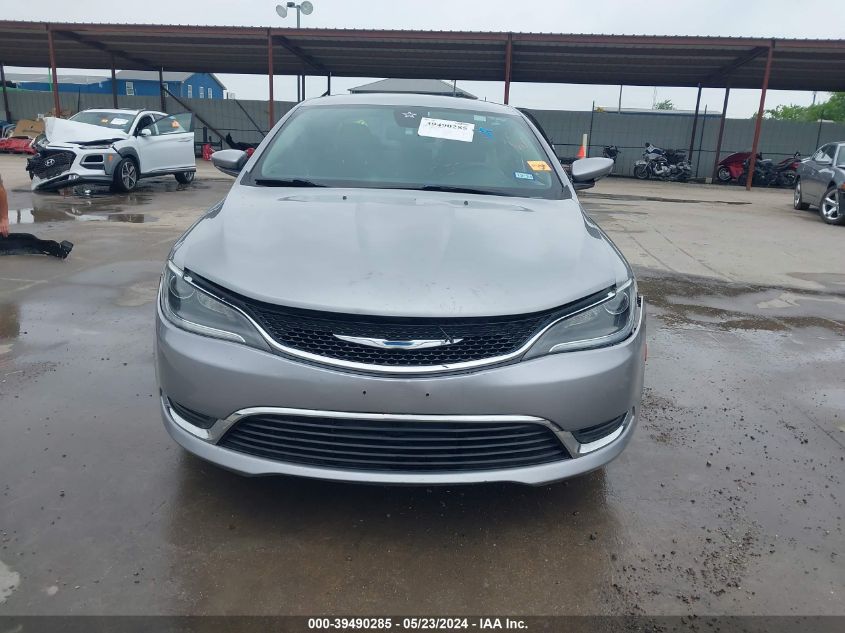 2016 Chrysler 200 Limited VIN: 1C3CCCAB4GN137532 Lot: 39490285