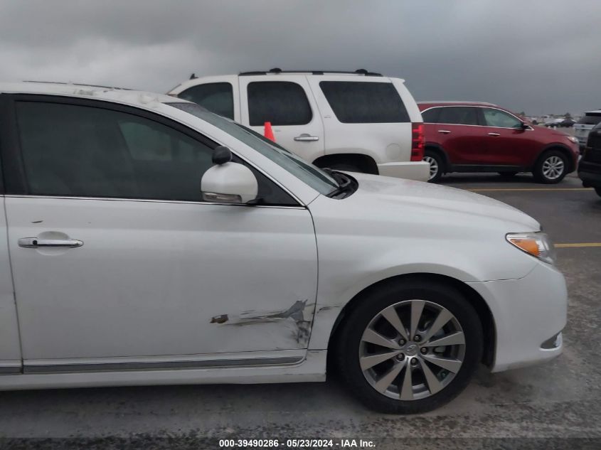 2011 Toyota Avalon Limited VIN: 4T1BK3DB9BU421223 Lot: 39490286