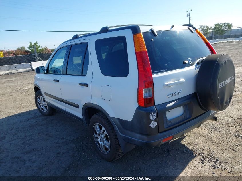 2004 Honda Cr-V Ex VIN: JHLRD78824C050260 Lot: 39490288