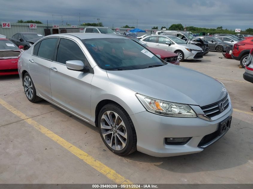 1HGCR2F50EA228861 2014 Honda Accord Sport