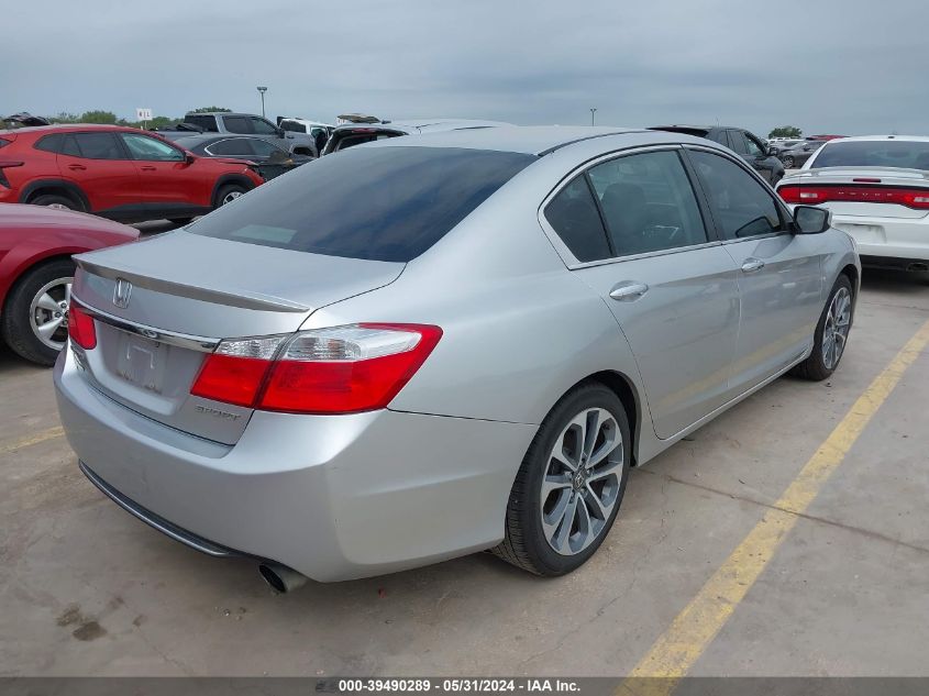 1HGCR2F50EA228861 2014 Honda Accord Sport