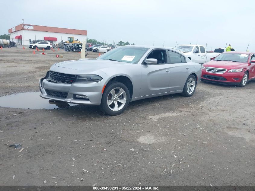 2015 Dodge Charger Sxt VIN: 2C3CDXHG2FH753467 Lot: 39490291