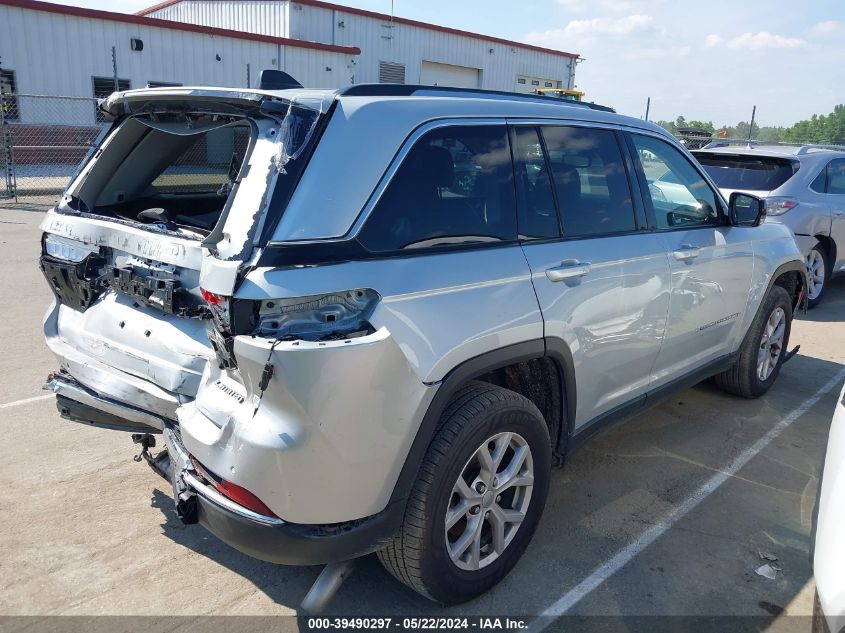 2022 Jeep Grand Cherokee Limited 4X2 VIN: 1C4RJGBG5N8589126 Lot: 39490297