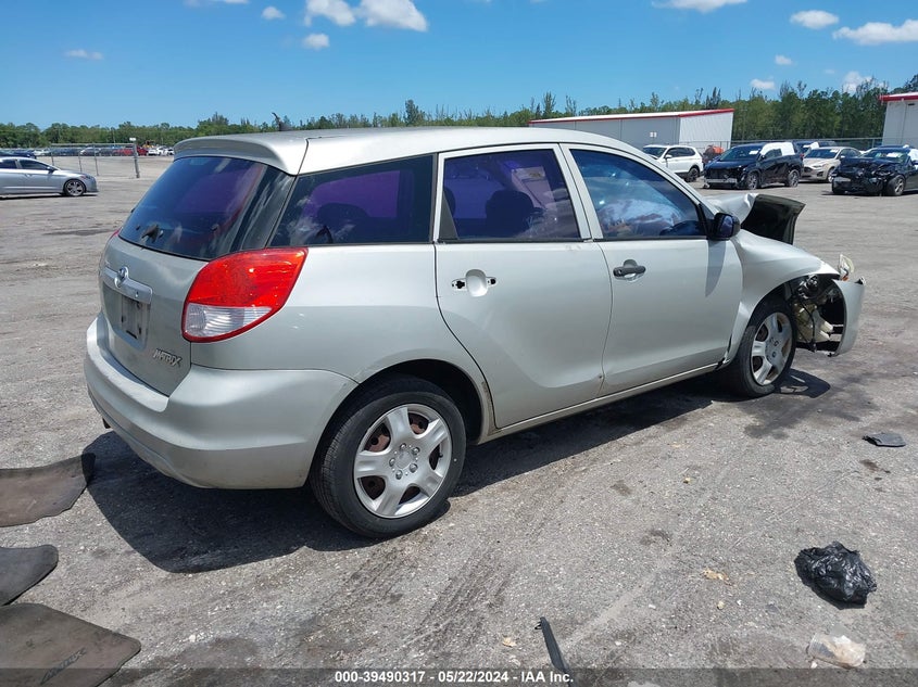 2004 Toyota Matrix Standard VIN: 2T1KR32E54C257434 Lot: 39490317
