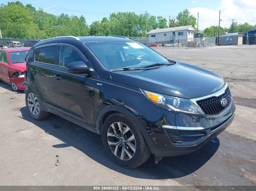 2016 Kia Sportage Lx VIN: KNDPBCAC6G7812181 Lot: 39490322