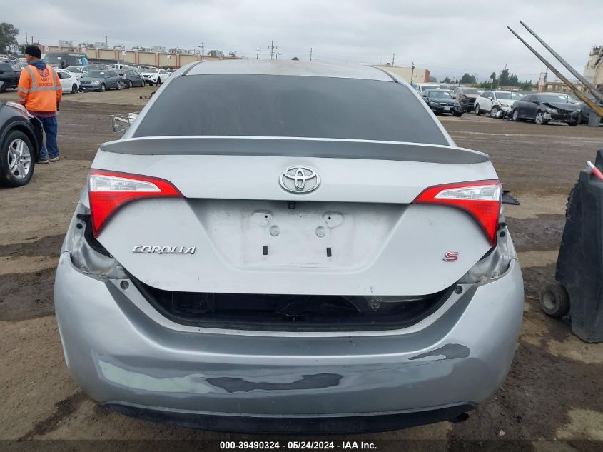 2016 TOYOTA COROLLA S - 2T1BURHE7GC491510