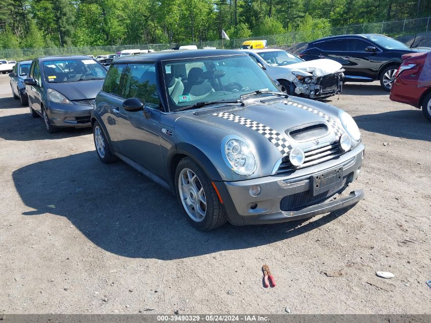 2005 Mini Cooper S VIN: WMWRE33575TL10912 Lot: 39490329