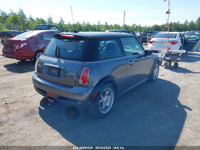 2005 Mini Cooper S VIN: WMWRE33575TL10912 Lot: 39490329