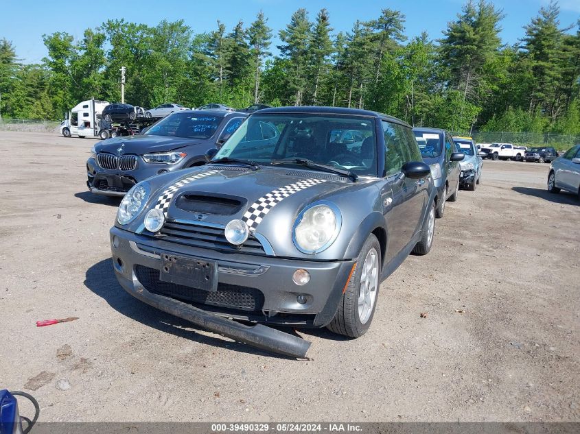 2005 Mini Cooper S VIN: WMWRE33575TL10912 Lot: 39490329