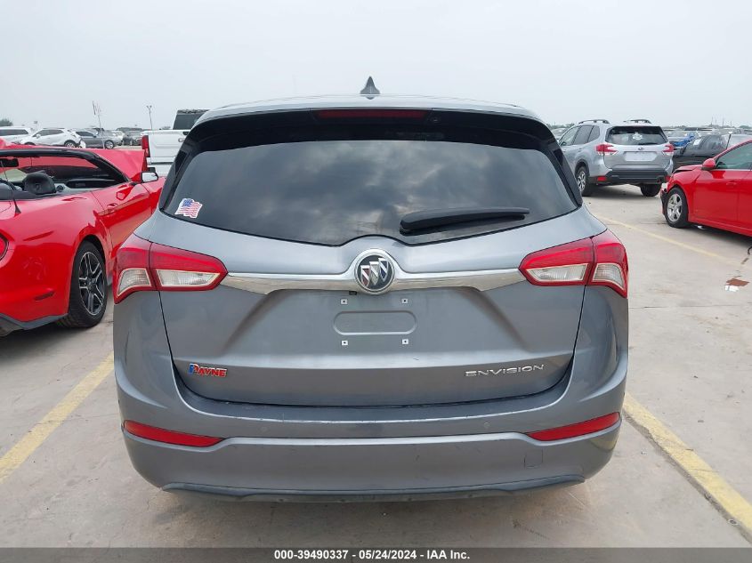 2020 Buick Envision Fwd Preferred VIN: LRBFXBSA6LD211626 Lot: 39490337