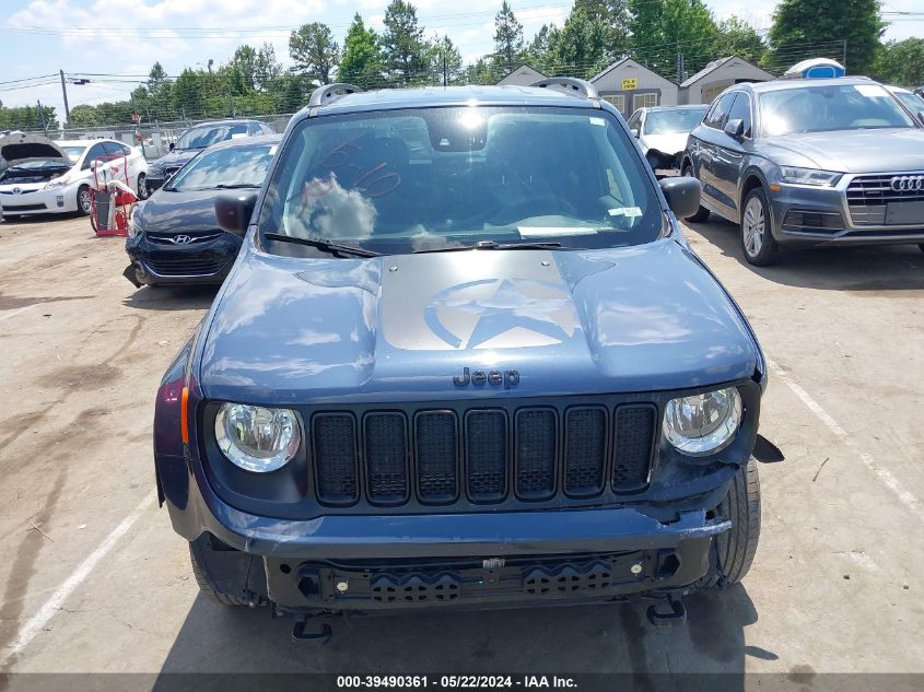 2021 Jeep Renegade Freedom Edition 4X4 VIN: ZACNJDAB3MPN12505 Lot: 39490361
