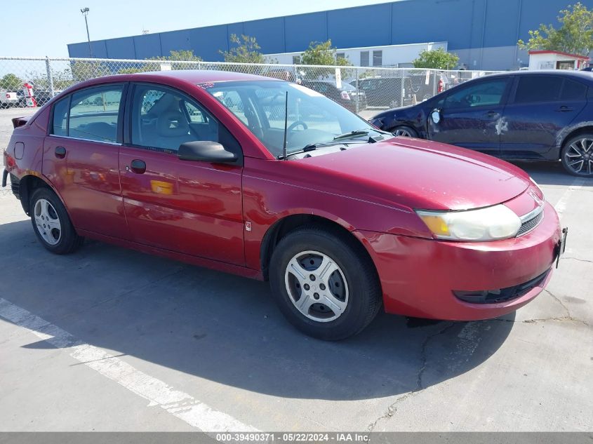 2004 Saturn Ion 1 VIN: 1G8AF52F54Z130126 Lot: 39490371