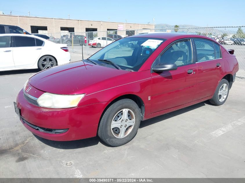 2004 Saturn Ion 1 VIN: 1G8AF52F54Z130126 Lot: 39490371