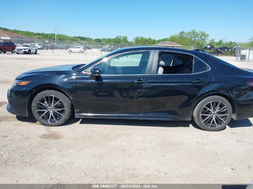 2022 Toyota Camry Se VIN: 4T1G11AK4NU692051 Lot: 39490377