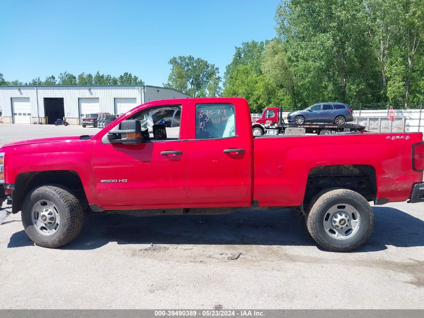 2018 Chevrolet Silverado 2500Hd Wt VIN: 1GC2KUEG4JZ303750 Lot: 39490389