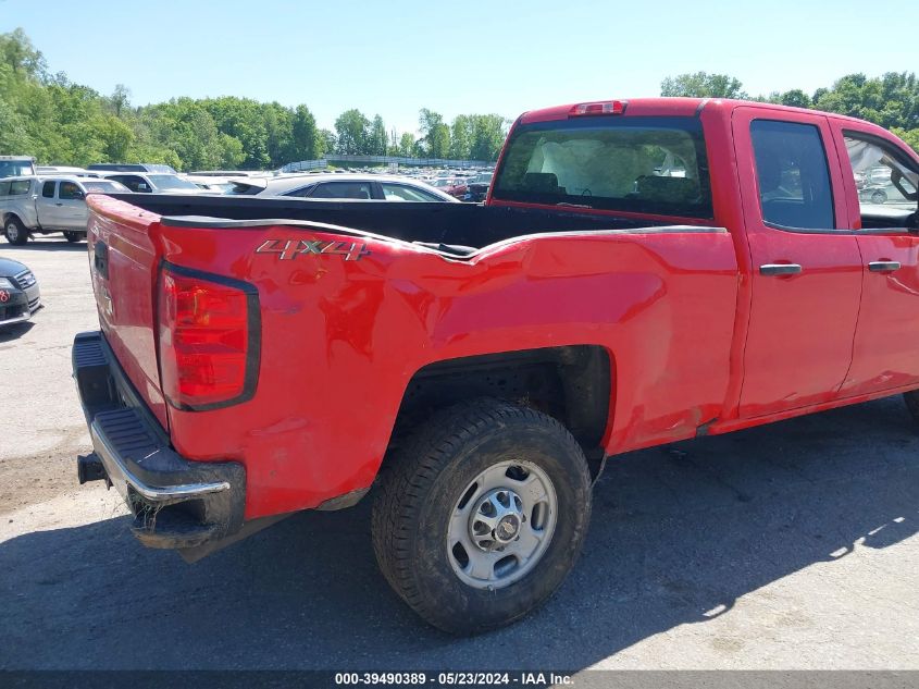 2018 Chevrolet Silverado 2500Hd Wt VIN: 1GC2KUEG4JZ303750 Lot: 39490389