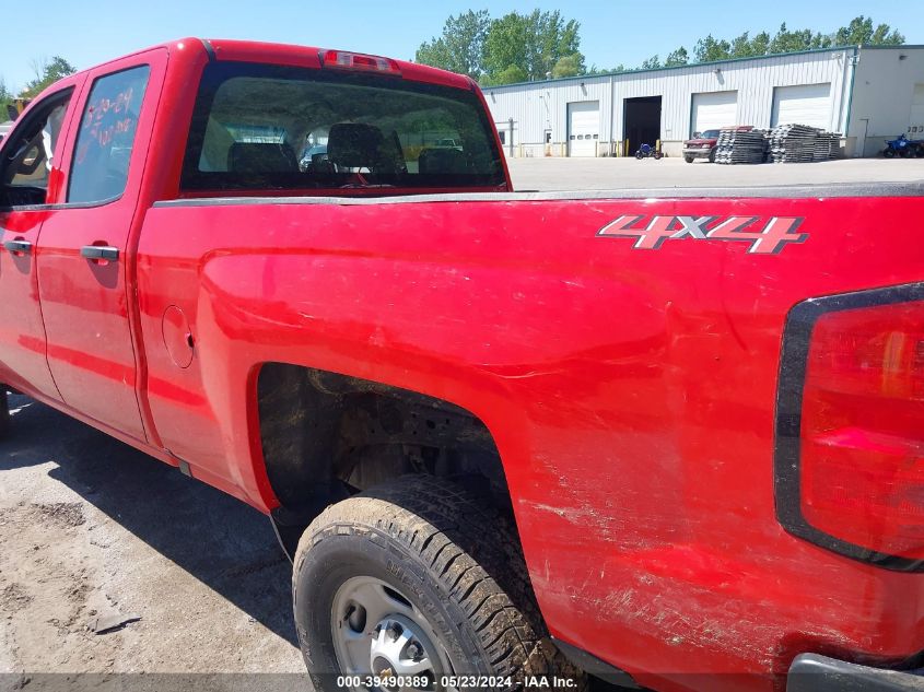 2018 Chevrolet Silverado 2500Hd Wt VIN: 1GC2KUEG4JZ303750 Lot: 39490389