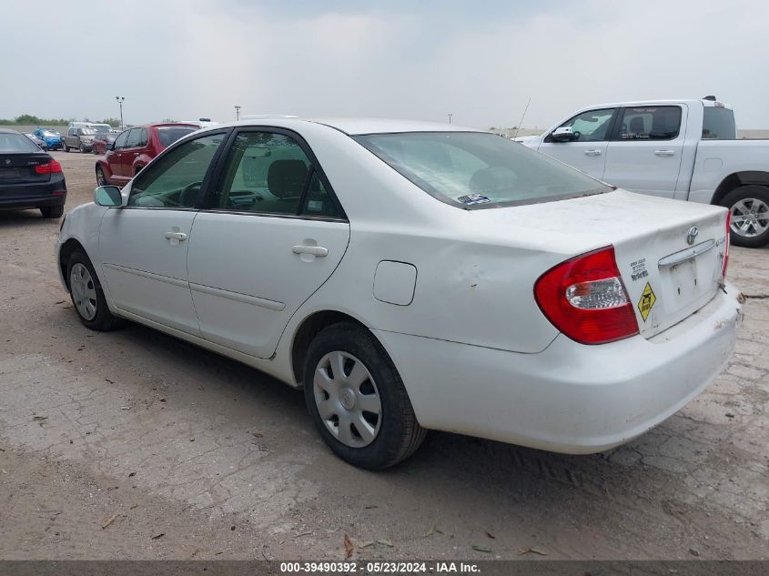 2004 Toyota Camry Le VIN: 4T1BE32K04U279812 Lot: 39490392