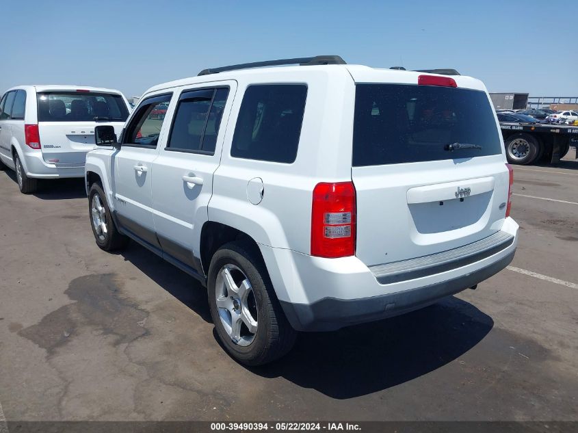 2016 Jeep Patriot Latitude VIN: 1C4NJPFA7GD612906 Lot: 39490394