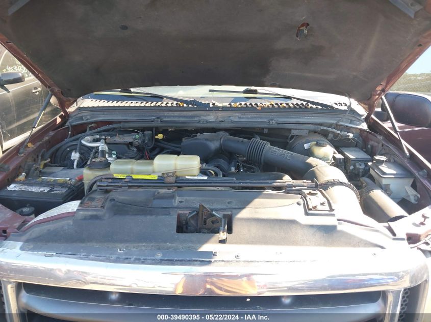 2000 Ford Excursion Xlt VIN: 1FMNU40L2YEA64417 Lot: 39490395