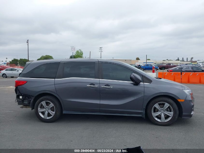 2019 Honda Odyssey Ex-L VIN: 5FNRL6H73KB070843 Lot: 39490404