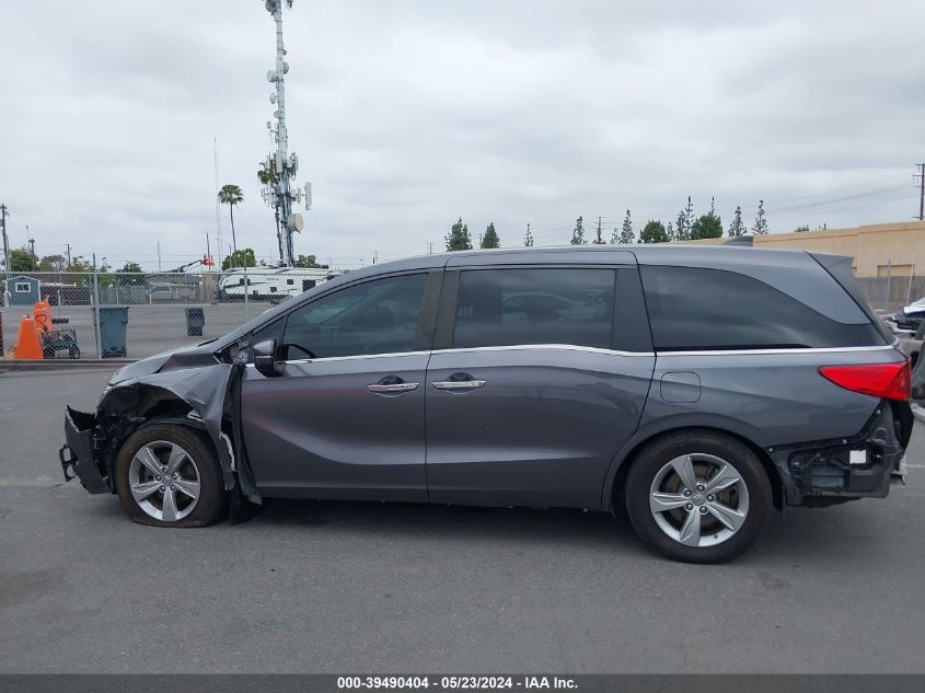 2019 Honda Odyssey Ex-L VIN: 5FNRL6H73KB070843 Lot: 39490404