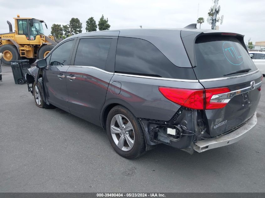 2019 Honda Odyssey Ex-L VIN: 5FNRL6H73KB070843 Lot: 39490404