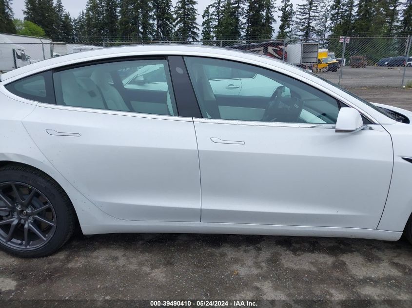 2020 Tesla Model 3 Long Range Dual Motor All-Wheel Drive VIN: 5YJ3E1EBXLF606913 Lot: 39490410