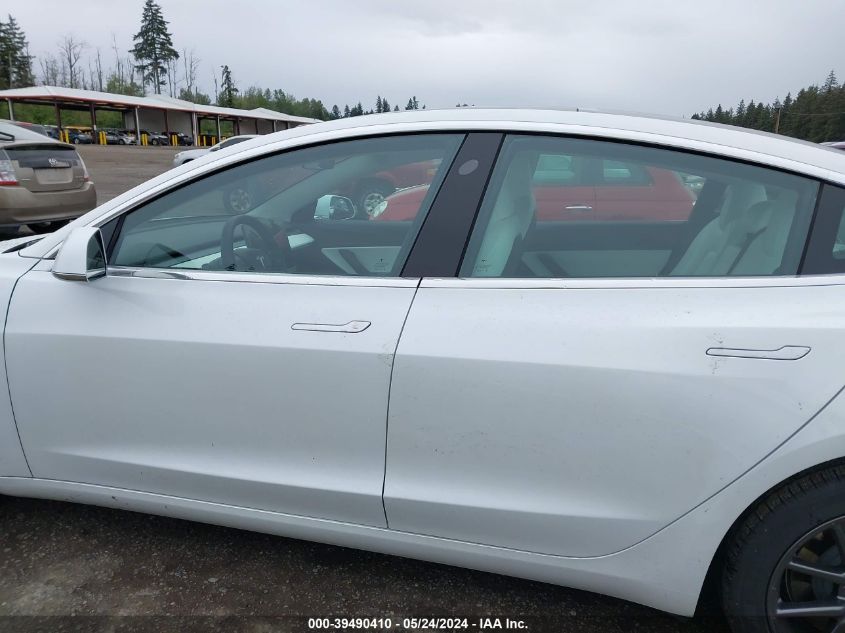 2020 Tesla Model 3 Long Range Dual Motor All-Wheel Drive VIN: 5YJ3E1EBXLF606913 Lot: 39490410