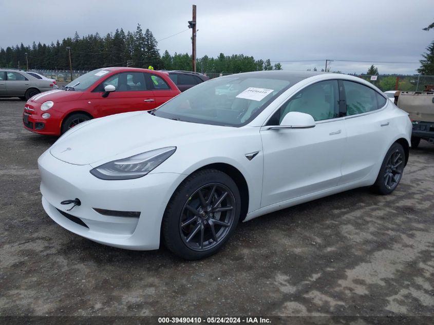 2020 Tesla Model 3 Long Range Dual Motor All-Wheel Drive VIN: 5YJ3E1EBXLF606913 Lot: 39490410