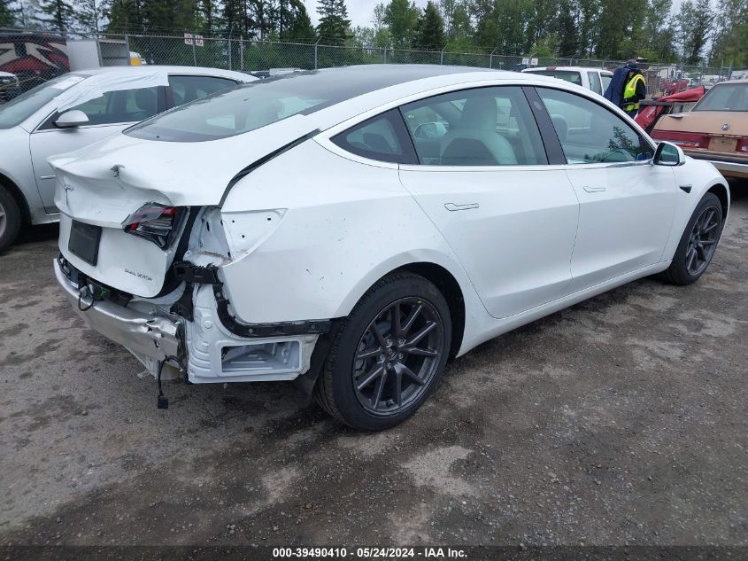 2020 Tesla Model 3 Long Range Dual Motor All-Wheel Drive VIN: 5YJ3E1EBXLF606913 Lot: 39490410