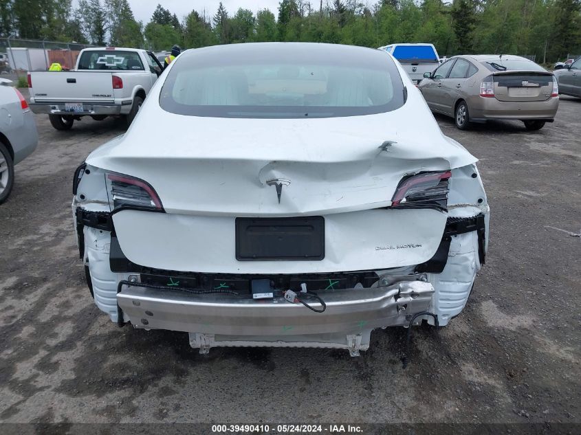 2020 Tesla Model 3 Long Range Dual Motor All-Wheel Drive VIN: 5YJ3E1EBXLF606913 Lot: 39490410