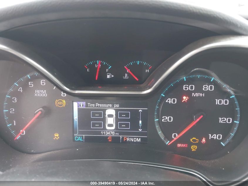 2017 Chevrolet Impala 1Lt VIN: 1G1105S30HU198472 Lot: 39490419