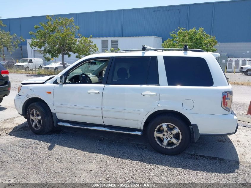 2006 Honda Pilot Ex-L VIN: 2HKYF18546H561854 Lot: 39490420