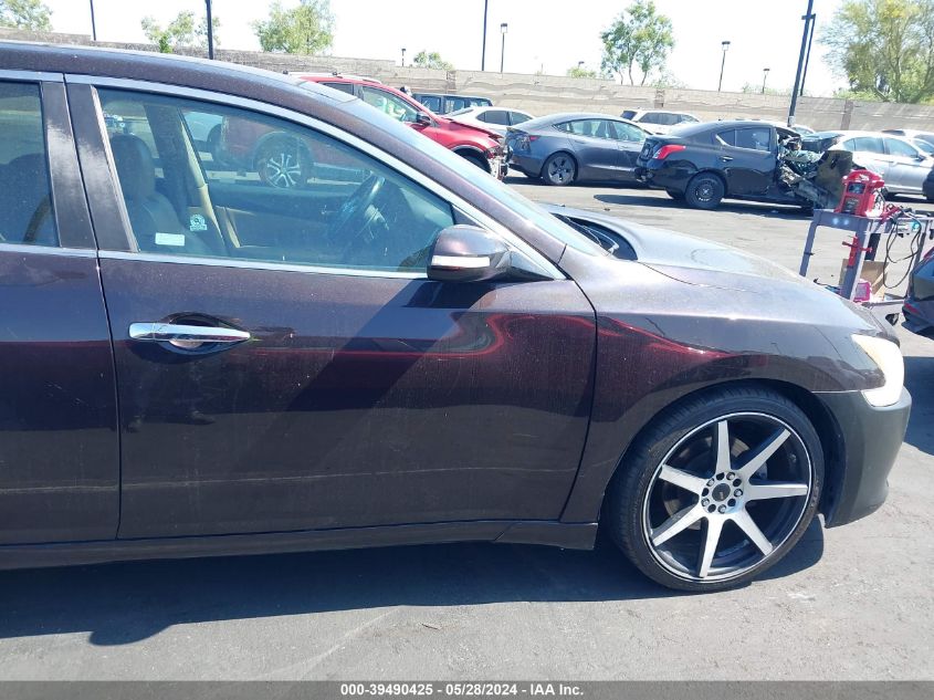 2011 Nissan Maxima 3.5 Sv VIN: 1N4AA5AP2BC806519 Lot: 39490425