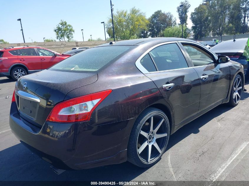 2011 Nissan Maxima 3.5 Sv VIN: 1N4AA5AP2BC806519 Lot: 39490425