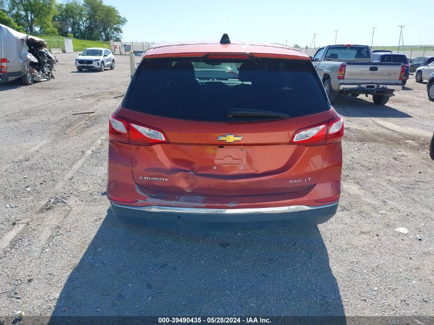 2020 Chevrolet Equinox Awd Lt 1.5L Turbo VIN: 2GNAXUEV7L6187428 Lot: 39490435