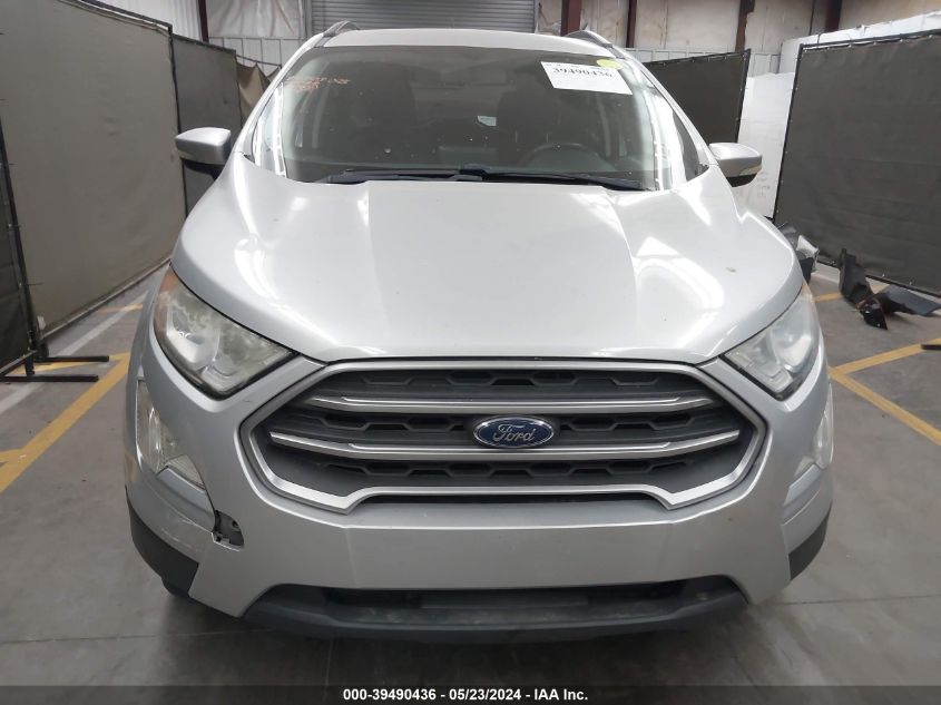 2018 Ford Ecosport Se VIN: MAJ3P1TE0JC163808 Lot: 39490436