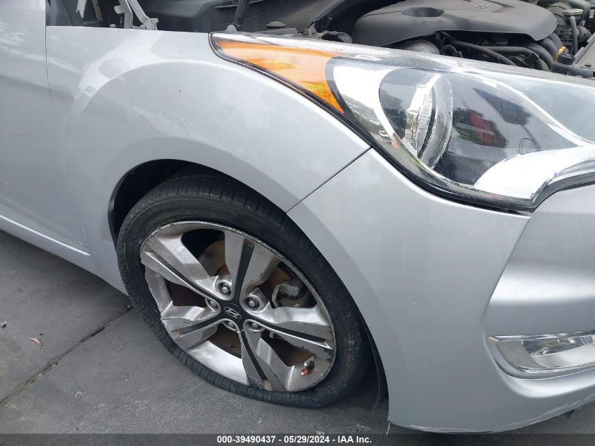 2016 HYUNDAI VELOSTER - KMHTC6AD3GU253465